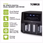 Tower Vortx Vizion Dual Basket T17151
