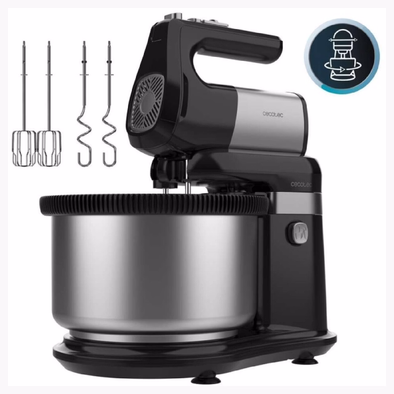 Cecotec PowerTwist 500 Steel Double Spin