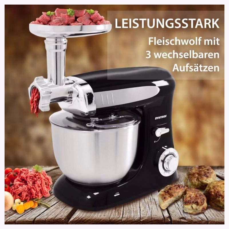 Syntrox Germany Küchen-Chef KM-6.5L De Luxe