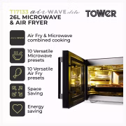 Tower AirWave Pro 2-in-1 and Microwave T17133