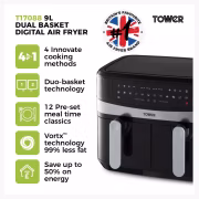 Tower Vortx Dual Basket T17088