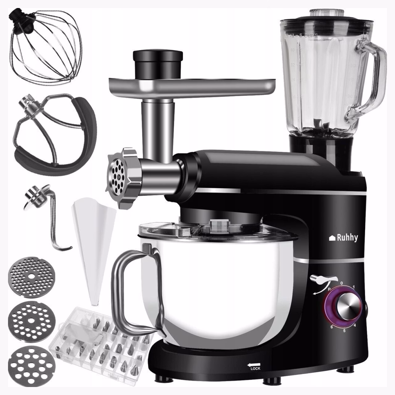Ruhhy 3in1 Multifunktionsmixer BELLA-T-0306