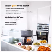 Lauben Glass&SteamAir Fryer 4500BG