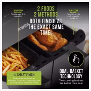 Tower Vortx Dual Basket T17136