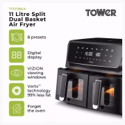 Tower Vortx Split Dual Basket T17213