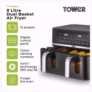 Tower Vortx Dual Basket T17208