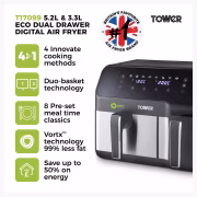 Tower Vortx Eco Duo Basket T17099