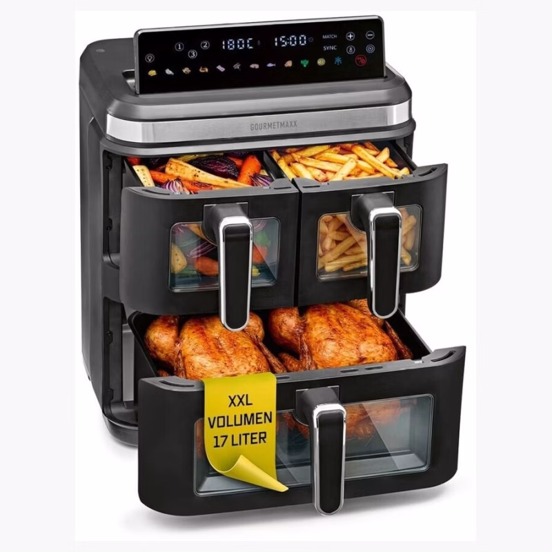 GOURMETmaxx FryUp3 3-Kammer
