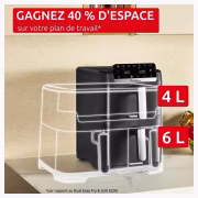 Moulinex Easy Fry Crispy Stack Dual