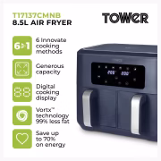 Tower Vortx Dual Basket T17137