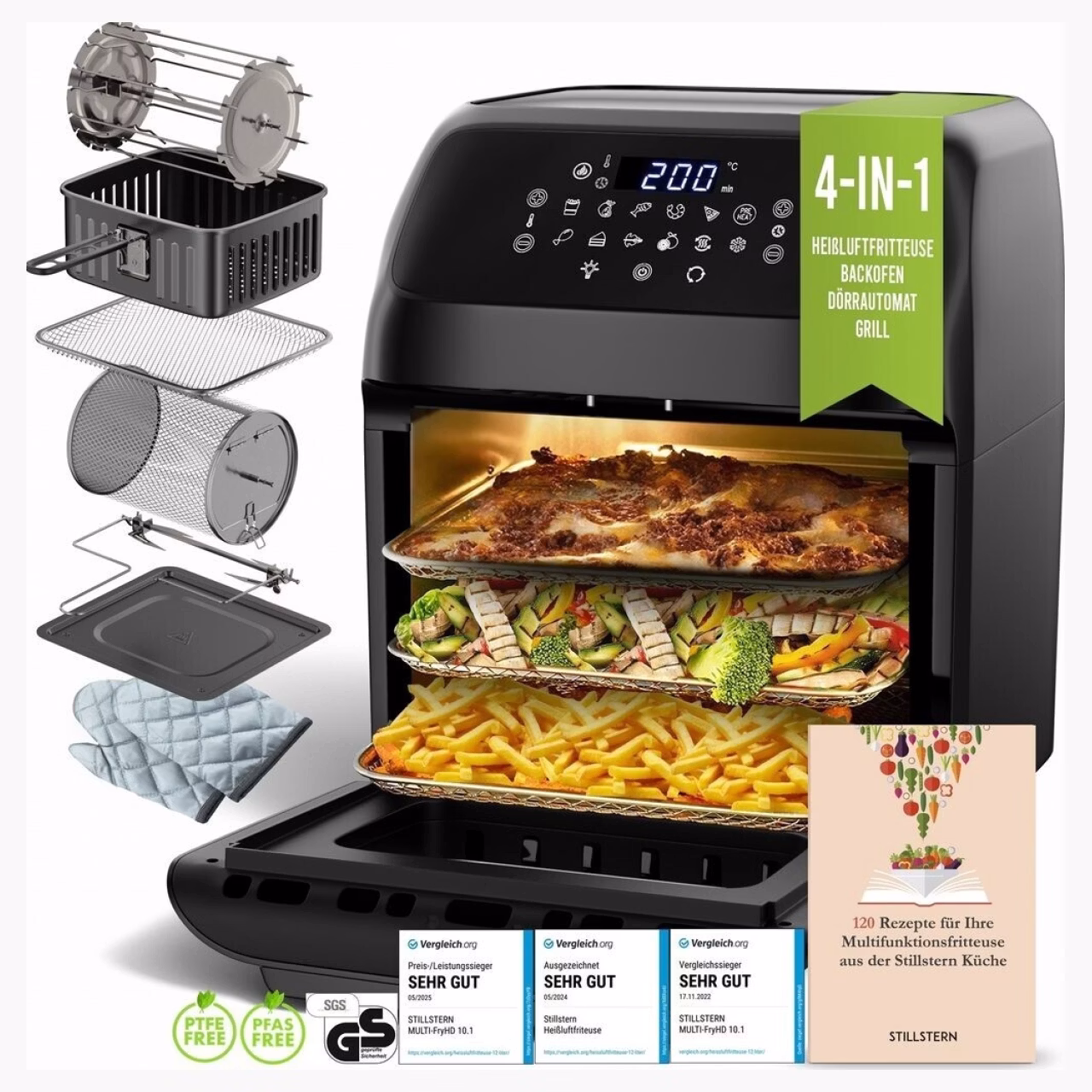 STILLSTERN Multi FryHD 10.1