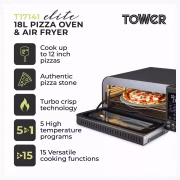 Tower Vortx Pizza Oven T17141