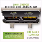 Tower Vortx Dual Basket T17164