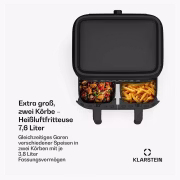 Klarstein VitaFry Duo Skylight 2850
