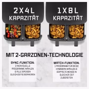 GOURMETmaxx Doppelkammer 15196