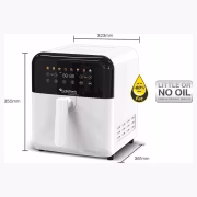 TurboTronic 6L- Schnellluft Metall-Innenraum